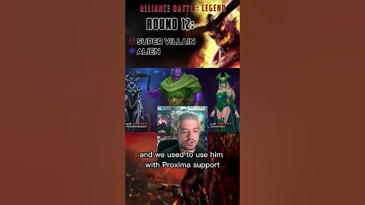 ABL Round 12 | SUPER VILLAIN- ALIEN | Alliance Battle: LEGEND Meta #marvelfuturefight #abl #abx #mff