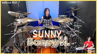 Video thumbnail of "Sunny - Boney M || Drum Cover by KALONICA NICX"