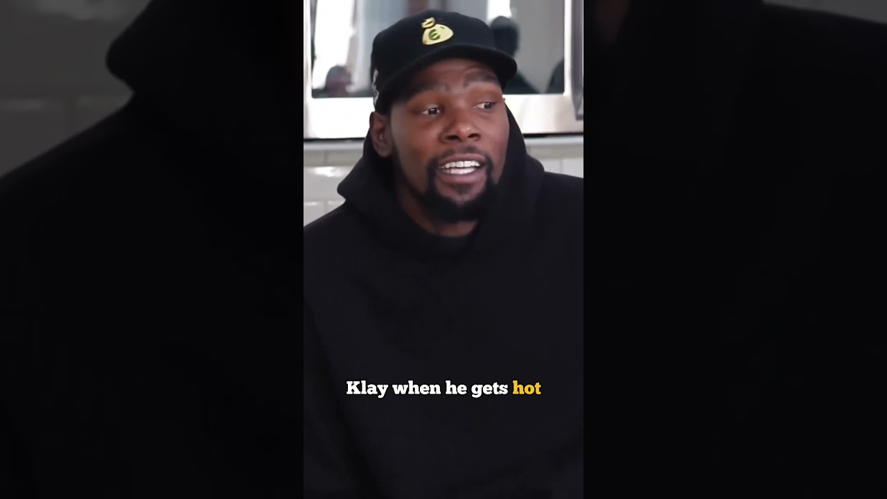 KD says he's a better shooter than Steph 😳