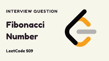 Fibonacci Number- Google Interview Questions - LeetCode 509 Solution - C++