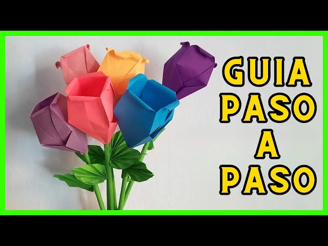 Ramo de Rosas de papel - Bouquet de Rosas 