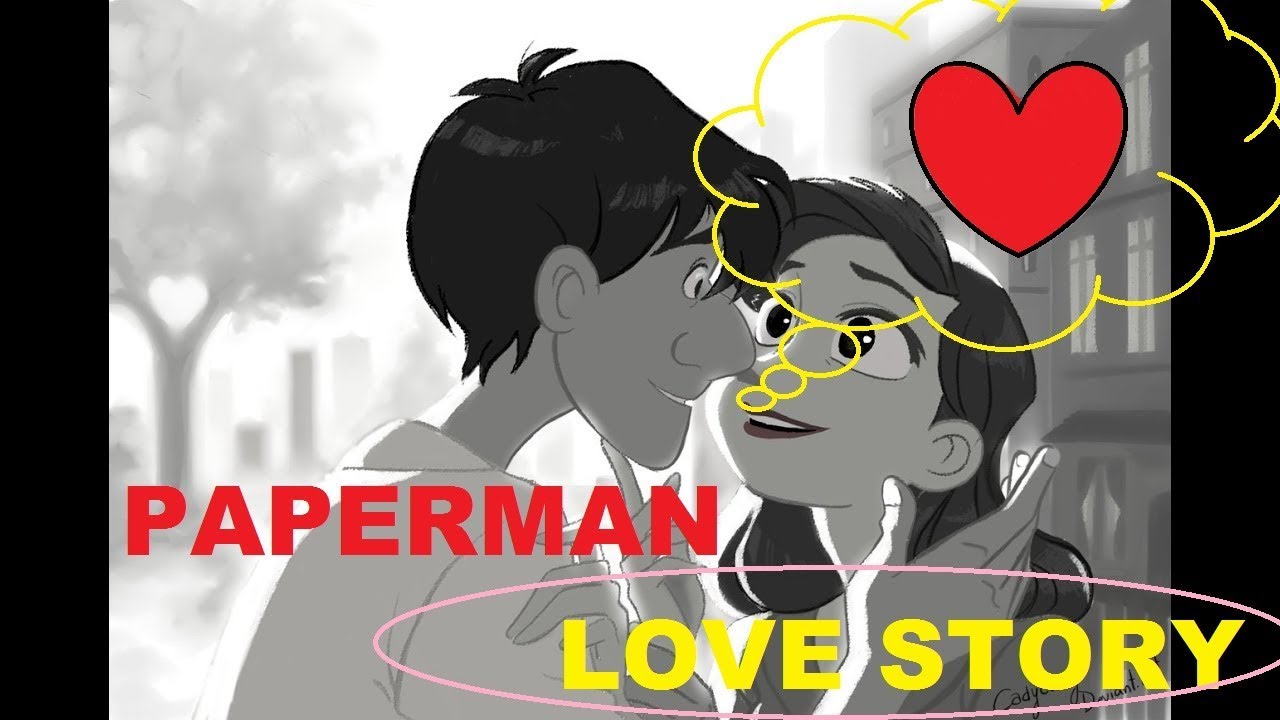 The Paperman Animated - Love Story |Bollywood Song |Mashup|2019 - YouTube
