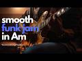 Sophisticated Jazz Funk Backing Track in A Minor