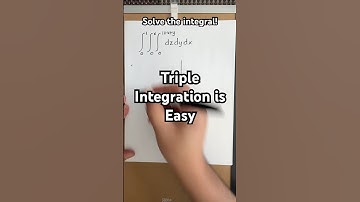 Can you solve this triple integral problem? #maths #mathematics #mathstricks
