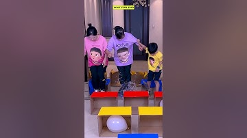 The box jumping challenge is so exciting, save it for later! ! ! 😂 ~ #shorts