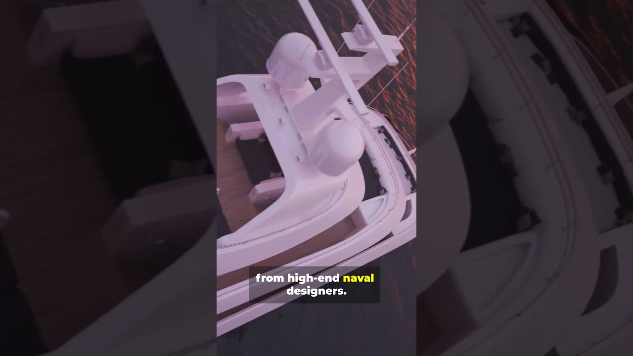 Ferrari Sailboat: The Fast Truth!  #boat #sailing #shorts