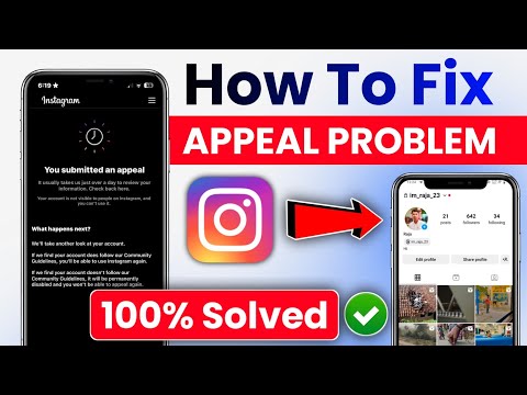 you submitted an appeal instagram problem solve 