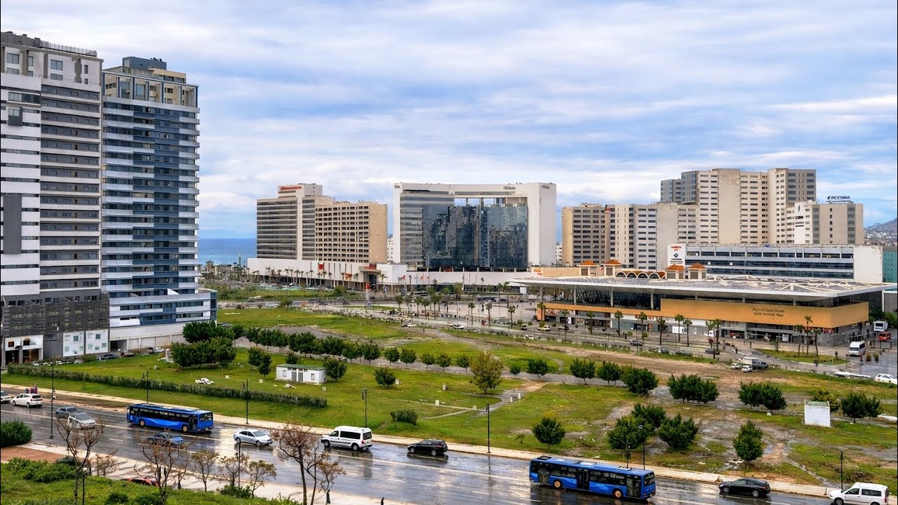 جولة في شوارع و أحياء مدينة طنجة | جولة شاملة لمدّة ساعة ☁️ TANGIER CITY TOUR