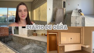 MÓVEIS PLANEJADOS FINALIZADOS! 🙏🏻🏠 MOSTRANDO COMO ESTÁ A ÁREA GOURMET 🚧