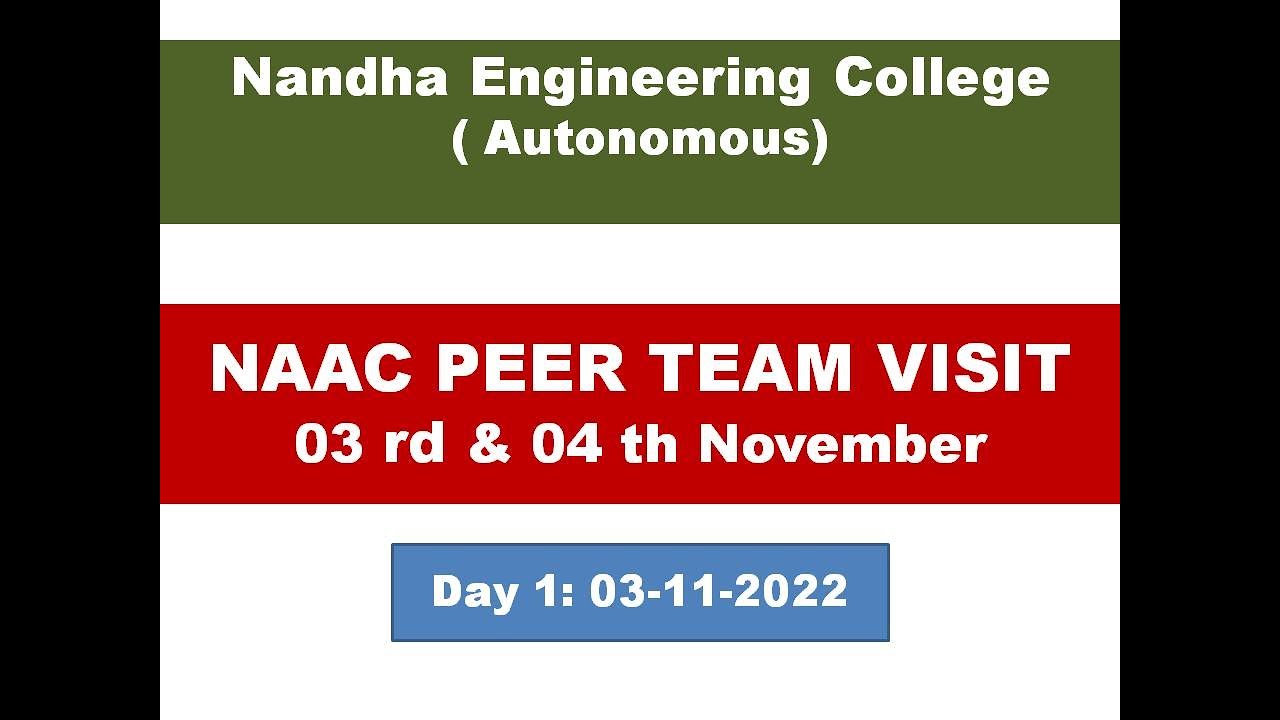naac-peer-team-visit-day-1-03-11-2022-youtube
