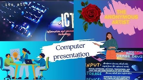 basic ict skills( presentation making,)🧑‍💻🧑‍💻 ft:the anonymous artist