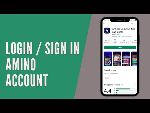 How To Login Amino Account | Amino Sign In