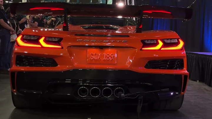 2026 C8 Corvette ZR1X Hypercar - 1,250 HP reveal and exhaust sounds