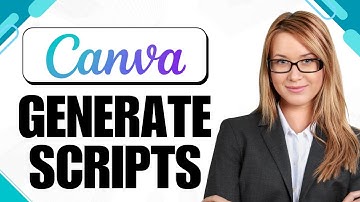 How to Create YouTube Video Scripts Using Canva I Generate Scripts in Canva (2025)