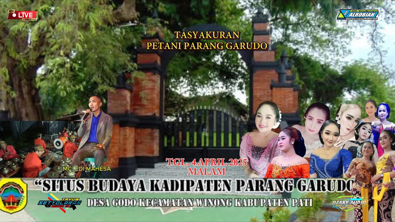 🔵🔴 KARAWITAN SETYO LARAS - TASYAKURAN PETANI PARANG GARUDO - 04 APRIL 2025