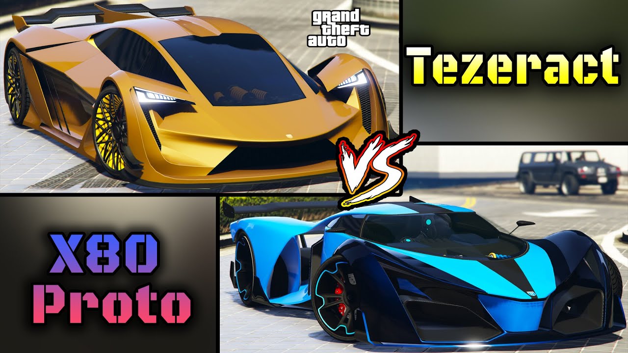 Hypercars Battle Tezeract Vs X80 Proto Gta 5 Online Car Comparison Lamborghini Vs Ferrari Video Analysis Report