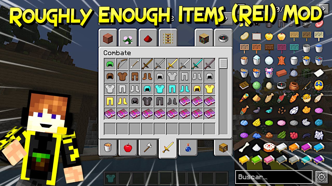 Todas Las Recetas Y Creativo Facilmente Roughly Enough Items Rei Mod Forge Minecraft 1 17 1 Youtube Todas Las Recetas Y Creativo Facilmente Roughly Enough Items Rei Mod Forge Minecraft 1 17 1 Youtube
