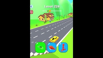 Level 224 Shape shifting game very cool and gnarly hyper casual game.#shapeshifting #shorts #games