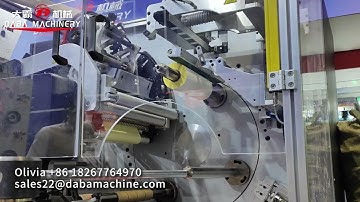Gluless Type Label Sticker 4 Air Shafts Non Stop Rewinder With Paper Core Climbing Feeding