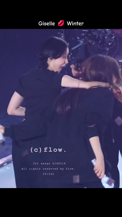 aespa Giselle kiss Winter🥰 •#aespa #winter #karina #giselle #ningning #에스파 #kpop #idol