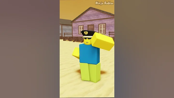 When they forget noob in town ☠️ PT8 - Roblox Dead Rails #robloxanimation