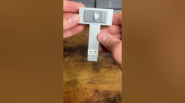 Day 699 of building a silver play button out of LEGO until I get a real one #lego #playbutton #short