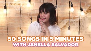 50 OPM Songs in 5 Minutes with Janella Salvador