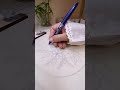 Transfer pattern to the fabric using friction pen #embroidery_tutorial #embroidery #handembroidery