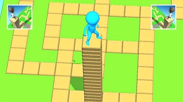 Stacky Dash New Game All Levels 1 - 5 Gameplay Walkthrough Part 1