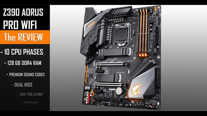 ギガバイトZ390 AORUS PRO (WiFi)：革命的なゲーム体験！