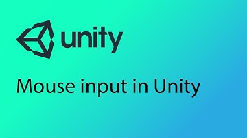 Unity Tutorial 21 - Mouse input