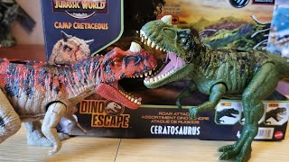 Jurassic World Camp Cretaceous Roar Attack Ceratosaurus - Jurassic World Facts app scan code