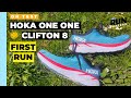 Hoka Clifton 8 First Run Review: Early verdict on Clifton 7 successor