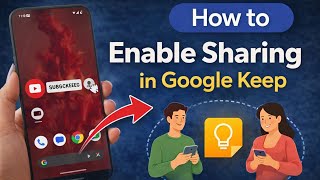 How to Enable Sharing on Google Keep | Share Notes with Others Easily (2026) screenshot 3