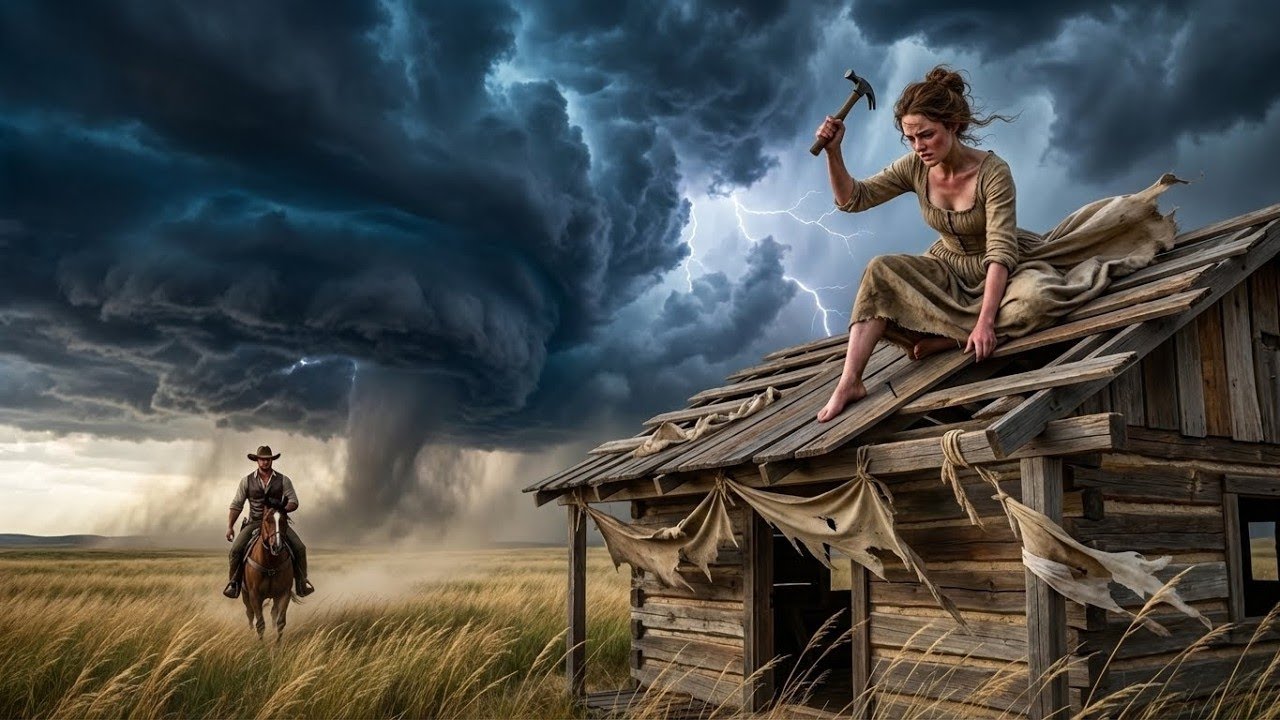 „Sie baute aus zerbrochenen Brettern ein Notdach – und der Bruder ihres verstorbenen Mannes sah zu“