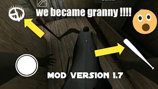 PLAYING AS GRANNY IN GRANNY HORROR GAME!!!!V1.7 MOD screenshot 1