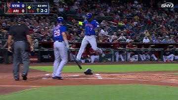 NYM@ARI: Reyes scores game