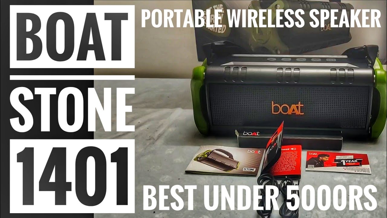 BOAT STONE 1401 PORTABLE WIRELESS 