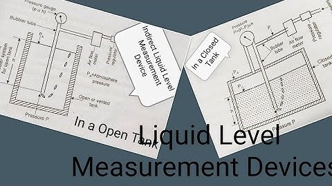 Measurement Of Liquid Level in Open Tank & Closed Tank//Instrumentation & Control Systems
