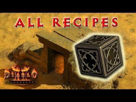 Horadric Cube - ALL Recipes! [Diablo 2 Resurrected Basic Guide]