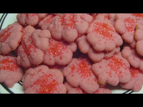 How to make fruity spritz cookies/ cookie press tutorial- with yoyomax12