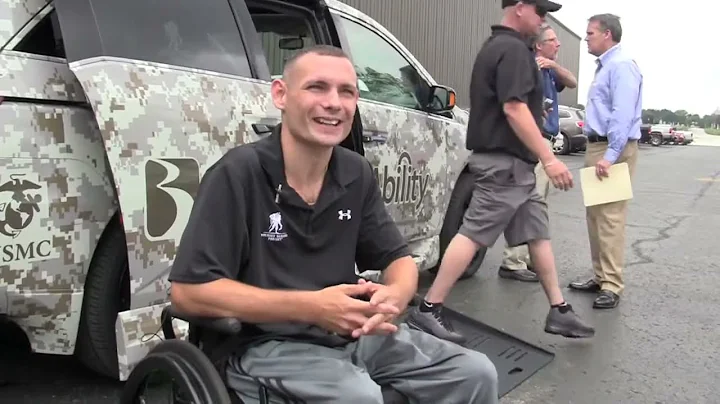 Wounded Warrior Receives BraunAbility Wheelchair Van