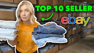 Day in the life of a top 10 jeans seller on eBay