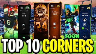 The Top 10 Corners in Madden 24!