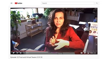 Episode 12: Trust and Virtual Teams