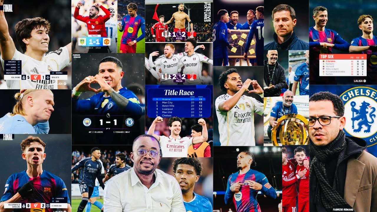 КОРОЛЬ ЭБЕН ВЕРНУЛСЯ🔥 ЗАРУБЕЖНЫЕ НОВОСТИ О НИЧЕНИИ «ЧЕЛСИ» 1:1, КРУПНОЙ ПОБЕДЕ «МАДРИДА» 5:1... П...