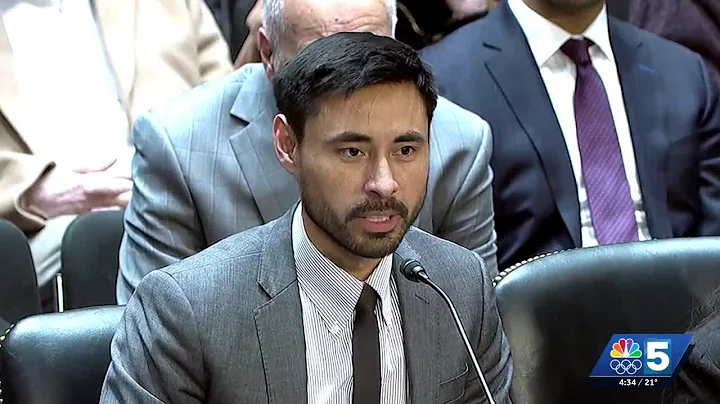 Winooski School District Superintendent Wilmer Chavarria testifies in Washington, D.C. on detainment