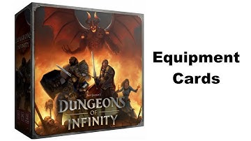 Dungeons of Infinity: Equipment Cards