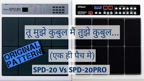 Khuda Gawah | Tu mujhe kubul | Vinit Kumar | Roland SPD-20PRO | Roland SPD-20/20X