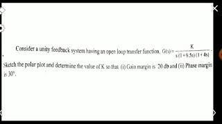 Polar Plot Problem 2| EE303 LCS |Sixth Module | KTU